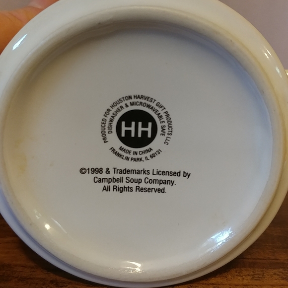 Vintage 1998 Campbell Soup Mugs Set of 3 - Picture 8 of 8